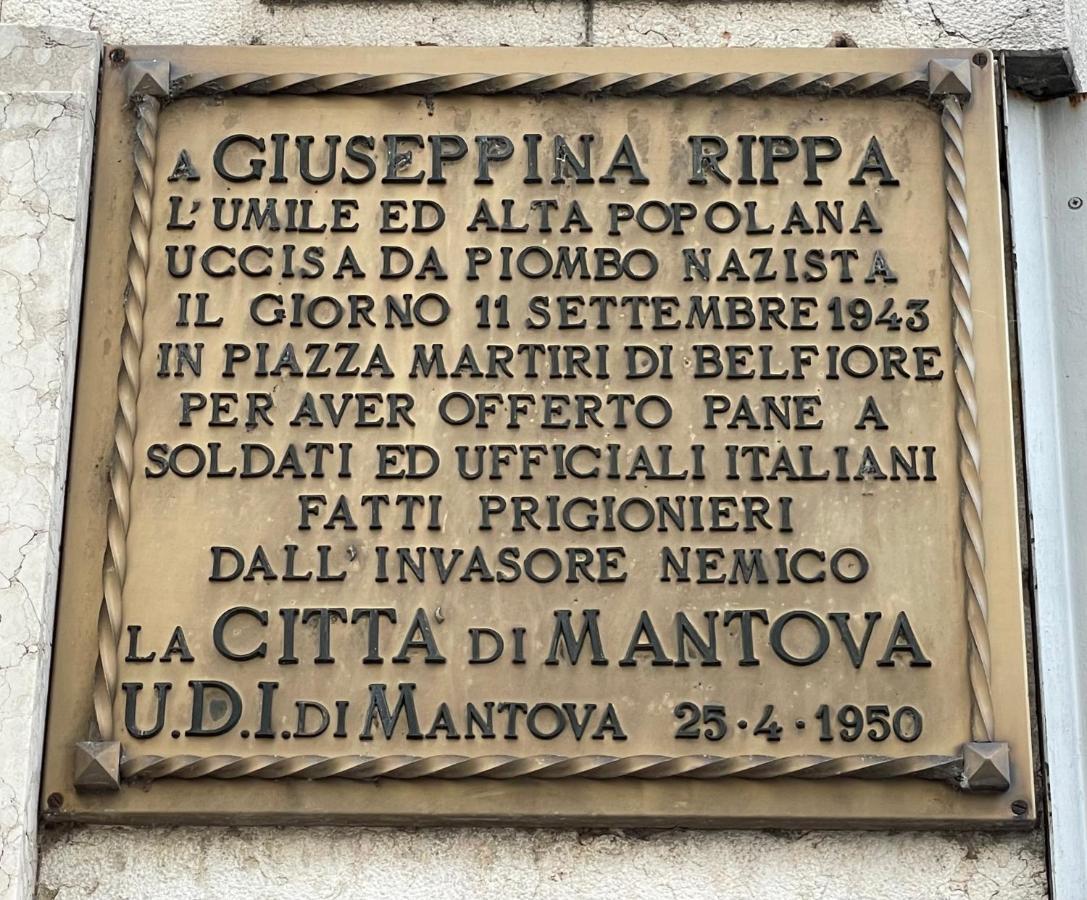 Palazzo Te - Casa Mantovana Giuseppina Rippa Eksteriør billede